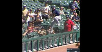 The Mariners’ Sam Haggerty climbed netting to nearly make an unreal catch and everyone made Spider-Man jokes