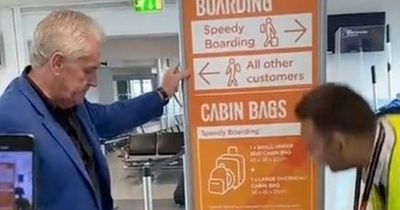 Man goes to extreme lengths to make his bag meet airline baggage requirements