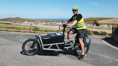 Health Staff In Cornwall, England Are Using E-Bikes To Visit Patients