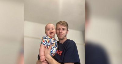 Dad says baby son was nearly hit by McDonald's pigeon spike