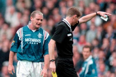 Former referee Kenny Clark on his struggles coping with Rangers legend Paul Gascoigne