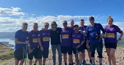 Paolo Nutini cheers on Crohn's Disease charity's 93-mile West Highland Way walk