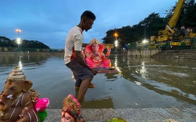Over 2 lakh Ganesh idols immersed in Bengaluru