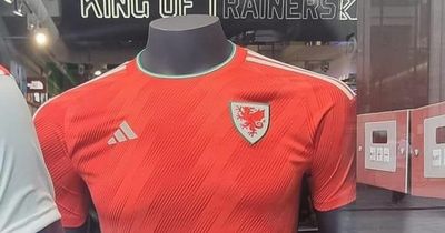 Wales' World Cup home and away shirts hit the shops