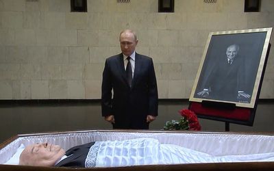 Gorbachev to be buried in low-key funeral snubbed by Putin