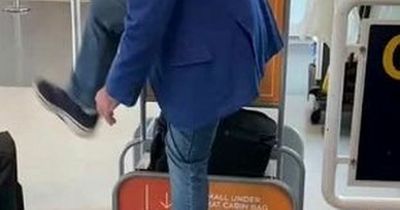 EasyJet passenger goes to extreme lengths to make bag fit luggage requirements