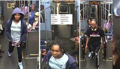 Police release photos of suspects in shooting of woman on Red Line train downtown