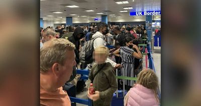 Boy 'faints and collapses to floor' in Manchester Airport passport control queues