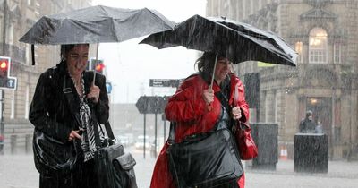 North East weather: Met Office forecast rain with chance of thunderstorms for the weekend