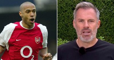 Jamie Carragher tips Thierry Henry to be overtaken as best ever Premier League player