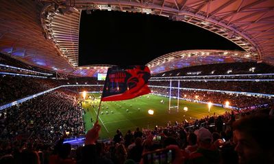 Cheeseburger spring rolls and fire spouts: revamped Allianz Stadium lights up on opening night