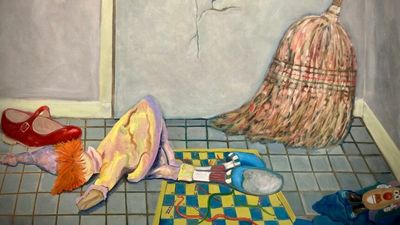 New exhibition explores what mops, vacuums and snakes and ladders have to do with the value we place on motherhood