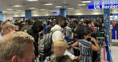 UK airport chaos sees boy 'faint and collapse' while passengers face long queues