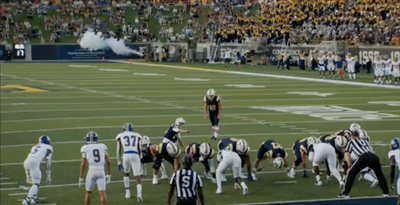Premature cannon fire caused ETSU to miss an extra point in season opener