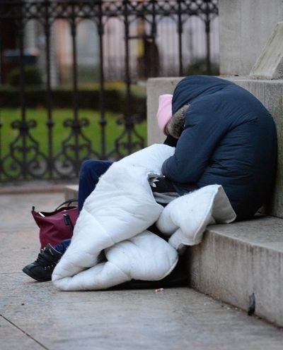 More shelter beds and supported homes pledged in strategy to end rough sleeping