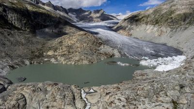 Swiss glaciers shrink by half since 1930s, melting faster