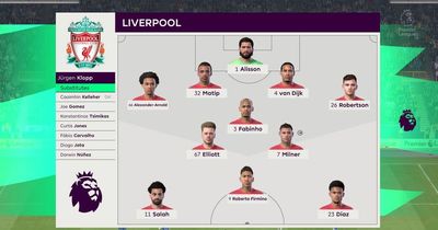 We simulated Everton vs Liverpool to get a score prediction for Merseyside derby