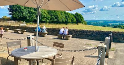 Inside the poshest farm shop in the Peak District - with stunning views from the café