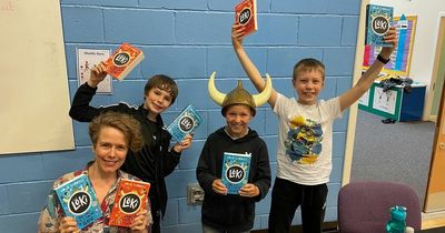 Author of popular Loki children's books visits Lanarkshire school