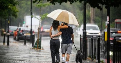 Yellow weather warning issued for heavy rain and potential flooding across UK