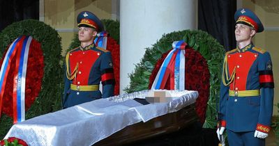 Mikhail Gorbachev funeral sees mourners weep over open casket - but no Vladimir Putin