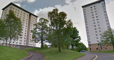 Man dies after fall from Scots high rise flats as emergency crews race to scene