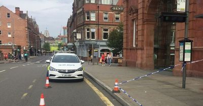 Police cordon off area near Nottingham Station after 'medical incident'