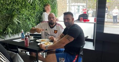 Tyson Fury spotted eating breakfast in Valleys café