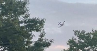 Hijacker threatening to crash plane into supermarket as police evacuate 'danger zone'