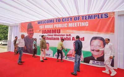 Ghulam Nabi Azad to hold first rally after quitting Congress in Jammu