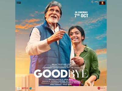 Rashmika Mandanna, Amitabh Bachchan's 'GoodBye' first look poster out