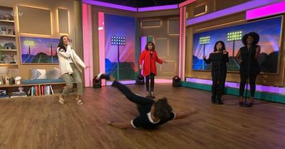 Vernon Kay randomly starts breakdancing on This Morning as guest refuses to stop singing