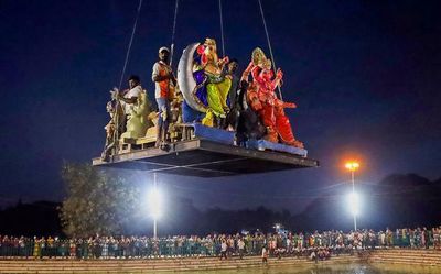 Tight security for Ganesha idol immersion procession in Bengaluru today