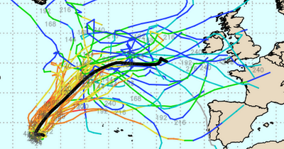 Hurricane Danielle could lash Ireland in days as monster weather system brews in Atlantic