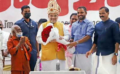 Amit Shah’s pitch to woo backward communities in Kerala