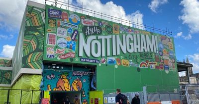New 'vibrant' Broadmarsh walkway artwork praised by shoppers for 'bringing identity to Nottingham'