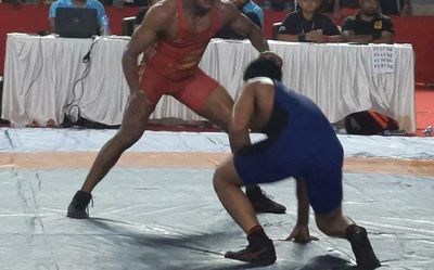 Neeraj takes 82kg Greco-Roman gold