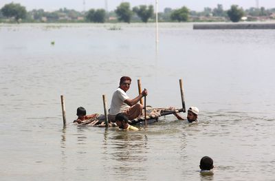 £13.5m donated in two days to UK charities to help people in flood-hit Pakistan