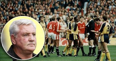 Steve Bruce recalls Man Utd's infamous 1990 pitch brawl with Arsenal that sparked rivalry