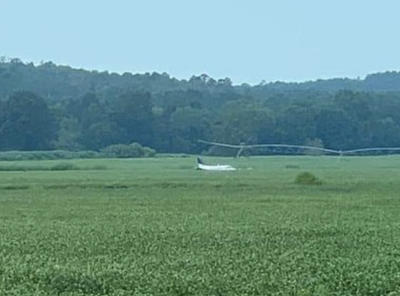 Pilot seeking to crash plane into a Mississippi Walmart lands safely, in custody