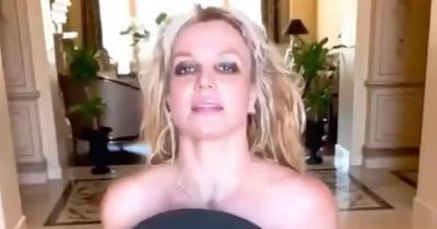 Britney Spears strips off again as she takes aim at sons over social media videos