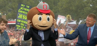 College GameDay: See Lee Corso’s headgear pick for Ohio State vs. Notre Dame