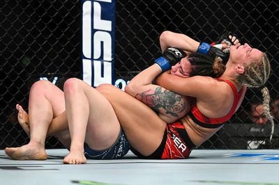 UFC Fight Night 209 video: Stephanie Egger spoils Ailin Perez’s debut in France opener