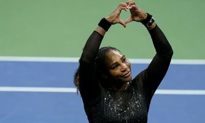 ‘It’s been a fun ride’: tears and tributes as Serena Williams ‘evolves’ out of tennis