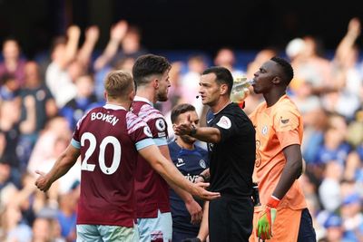 ‘Shambles’: Declan Rice and David Moyes fume after VAR decision denies West Ham draw at Chelsea