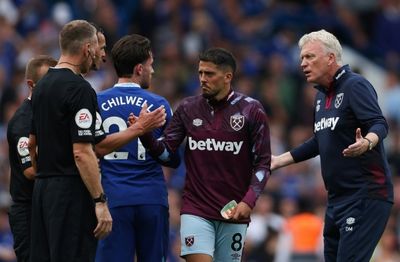 West Ham manager Moyes 'embarrassed' for VAR after Chelsea loss