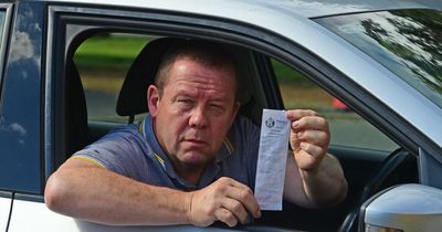 Lanarkshire delivery driver 'battered in road rage attack' left furious after cops slap him with warning