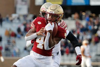 WATCH: Boston College WR Zay Flowers makes diving TD catch