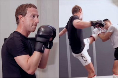 Facebook founder throws hands: Watch Mark Zuckerberg show off MMA skills