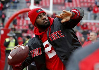 LOOK: Former Buckeye stars plus LeBron and Bronny, make appearance at Ohio State vs. Notre Dame